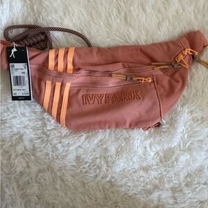Ivy Park x Adidas Pink and Orange Fanny Pack